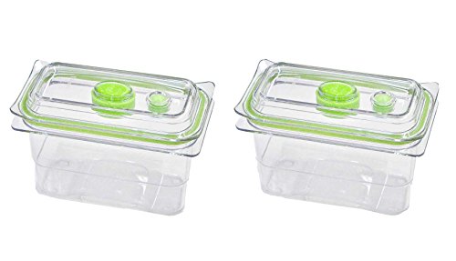 FoodSaver [Official] Vacuum packed container Fresh box 2 cup FA2S 475ml 2 pieces_1