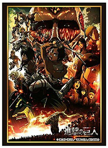 Bushiroad Sleeve Collection HG Vol.1349 [Attack on Titan] (Card Sleeve) NEW_1