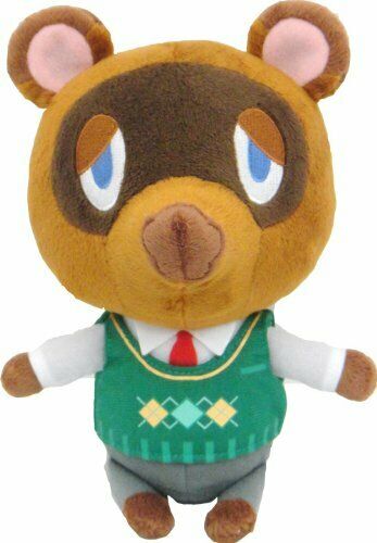 San-ei Boeki Animal Crossing Plush DP03 Tom Nook (S) NEW from Japan_1