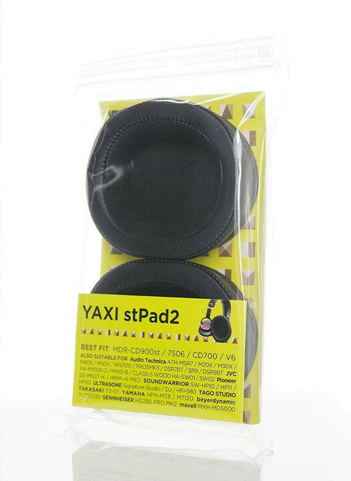 YAXI stPad2 Replacement Leather Ear Pads Black for MDR-CD900st / ATH-MSR7 NEW_3