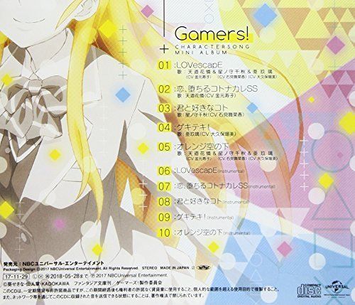 [CD] TV Anime Gamers! Character Song Mini Album NEW from Japan_2