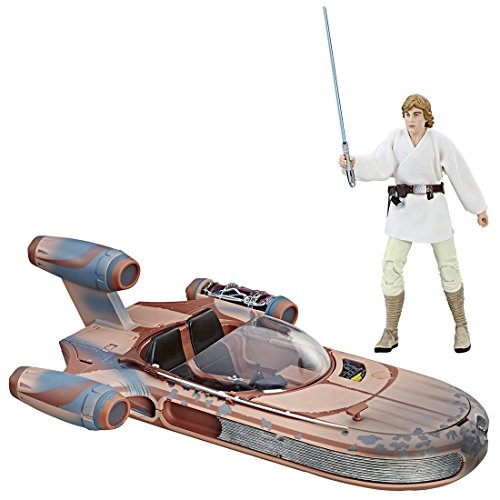 STAR WARS Black Series 6inch Figure LUKE SKYWALKER'S X-34 LANDSPEEDER TAKARA NEW_1