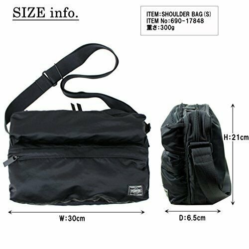 YOSHIDA PORTER FRAME SHOULDER BAG(S) 690-17848 Khaki NEW from Japan_3