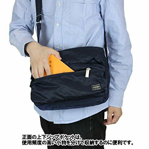 YOSHIDA PORTER FRAME SHOULDER BAG(S) 690-17848 Balck NEW from Japan_6