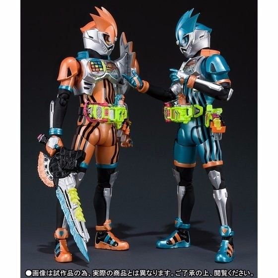 S.H.Figuarts Kamen Rider EX-AID DOUBLE ACTION GAMER LEVEL XX LR SET BANDAI NEW_5