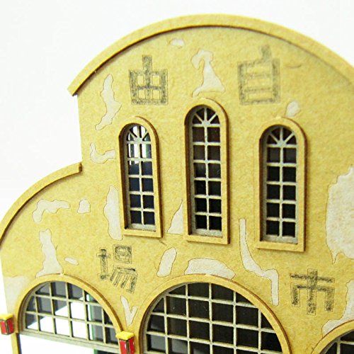 Sankei Studio Ghibli Spirited Away Wonder Town 6 Paper Craft Kit 1/150 MK07-29_3