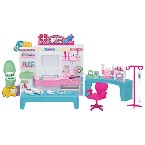 Takara Tomy Licca-chan Hospital Set (doll not included) Battery Powered NEW_1