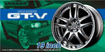 Aoshima 1/24 Volk Racing GT-V 19 Inch (Accessory) NEW from Japan_2