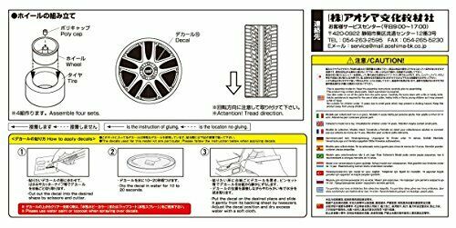 Aoshima 1/24 Volk Racing GT-V 19 Inch (Accessory) NEW from Japan_3