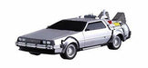 Aoshima movie Mecha series No.12 Back to the Future DeLorean pullba_1