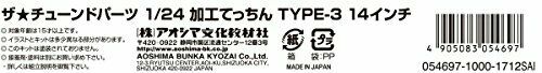 Aoshima 1/24 Kakou Tecchin Type-3 14inch (Accessory) NEW from Japan_6
