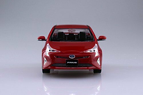 Aoshima 1/32 The Snap Kit Series Toyota Prius Emotional Red Plastic Model Kit_5