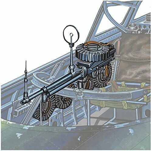 Fine Molds NC11 1/48 Type 92 7.7m Machine Gun (Lewis Gun) Plastic Model Kit NEW_1
