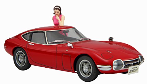 Hasegawa 1/24 TOYOTA 2000GT with Girl Figure SP366 Plastic model kit NEW_1