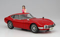 Hasegawa 1/24 TOYOTA 2000GT with Girl Figure SP366 Plastic model kit NEW_4