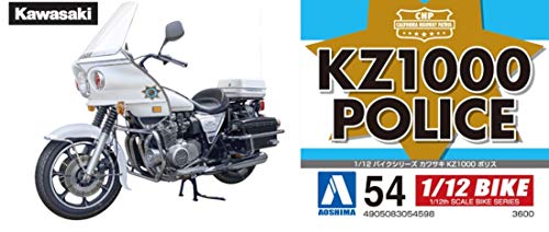 Qingdao Bunka Kyozaisha 1/12 Bike series No.54 Kawasaki KZ1000 Police NEW_5