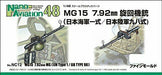 Fine Molds NC12 1/48 MG15 7.92mm Machine Gun Plastic Model Kit NEW from Japan_5