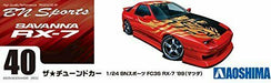 Aoshima 1/24 BN Sports FC3S RX-7 '89 (Mazda) Plastic Model Kit NEW from Japan_5