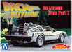 AOSHIMA Movie Mecha Series No.11 Back to the Future Pullback DeLorean 1/43 NEW_5