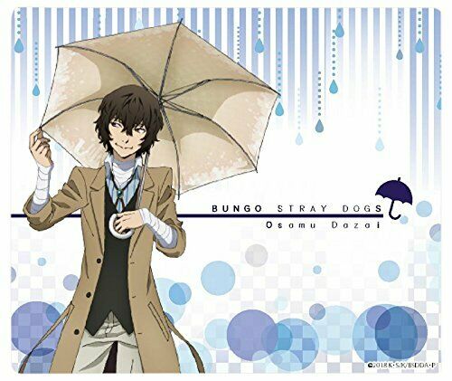 Bungo Stray Dogs: Dead Apple Mouse Pad Osamu Dazai NEW from Japan_1