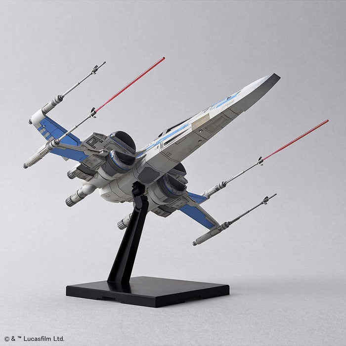 BANDAI Star Wars 1/72 BLUE SQUADRON RESISTANCE X-WING FIGHTER Model Kit NEW_3