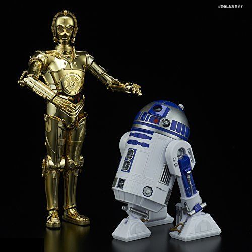 BANDAI 1/12 Star Wars THE LAST JEDI C-3PO & R2-D2 Model Kit NEW from Japan_3