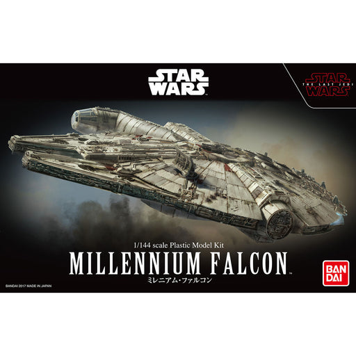 BANDAI Star Wars The Last Jedi 1/144 MILLENNIUM FALCON Model Kit NEW from Japan_1