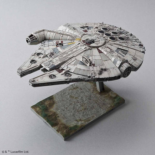 BANDAI Star Wars The Last Jedi 1/144 MILLENNIUM FALCON Model Kit NEW from Japan_2