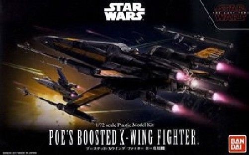 BANDAI 1/72 Star Wars The Last Jedi POE'S BOOSTED X-WING FIGHTER Model Kit NEW_1