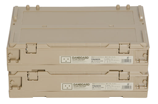 TRUSCO TR-SC20-A-DNB Danboard Folding Container Case Strage Box 20L NEW_2