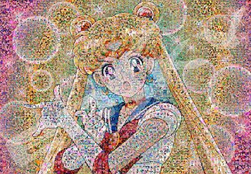 Ensky Jigsaw Puzzle Sailor Moon: Mosaic Art 1000pcs 1000T-43 NEW from Japan_2