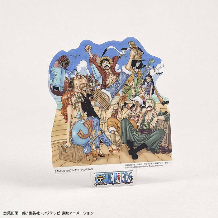 BANDAI One Piece GRAND SHIP COLLECTION THOUSAND SUNNY Memorial Color Model Kit_5