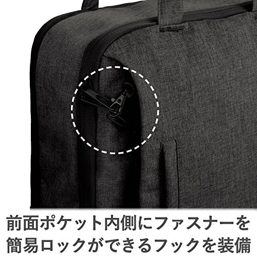 ELECOM Camera Bag Backpack off toco High Grade M size Black DGB-S038BK NEW_3