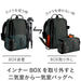 ELECOM DGB-S037BK Camera Bag Backpack L Size 15.6 inch PC Storage Black NEW_2