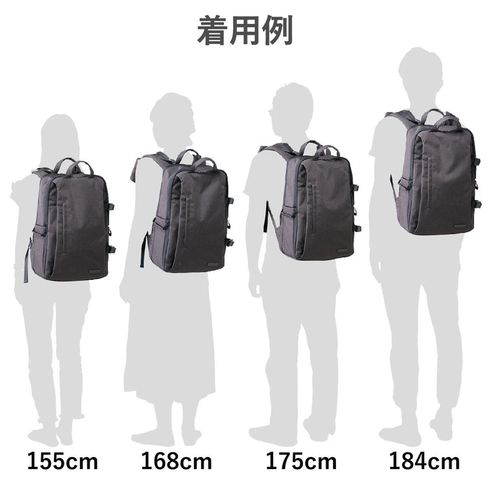ELECOM DGB-S037BK Camera Bag Backpack L Size 15.6 inch PC Storage Black NEW_4