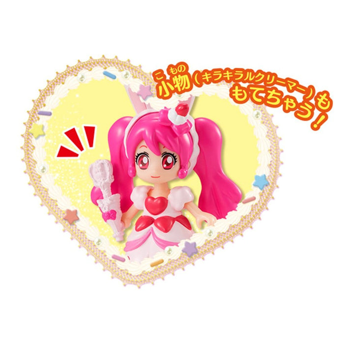 Kira Kira PreCure A la Mode Pre-coord Doll Cure Whip A la Mode Style Set PVC NEW_5