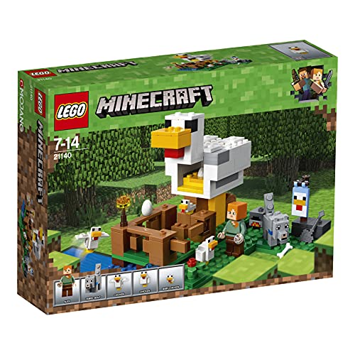 Lego 21140 Minecraft The Chicken Coop 198pieces Construction skills 2018 NEW_1