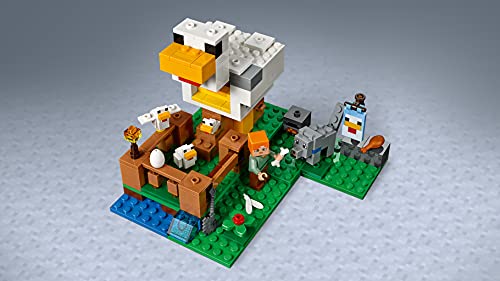 Lego 21140 Minecraft The Chicken Coop 198pieces Construction skills 2018 NEW_3