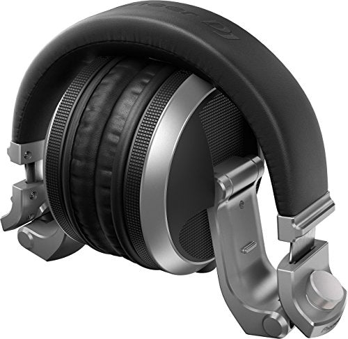 Pioneer DJ HDJ-X5-S Professional DJ Monitor Headphones Silver Over Head Foldable_4