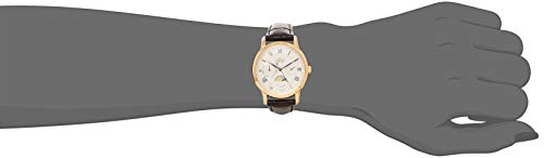 ORIENT Watch Classic SUN & MOON quartz RN-KA0002S Champagne Gold NEW from Japan_5