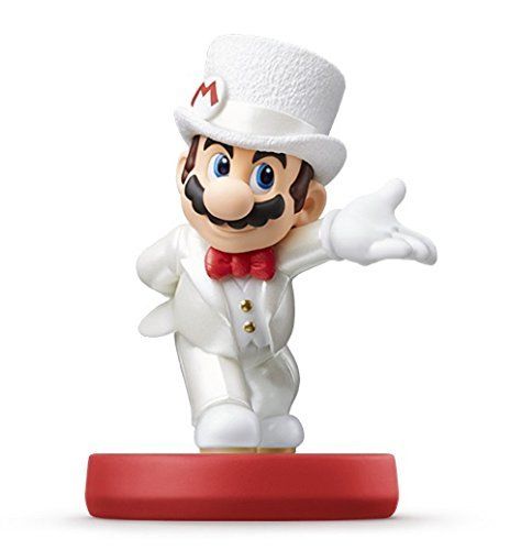 Nintendo amiibo Super Mario Odyssey MARIO Wedding Style 3DS Wii Switch NEW_2