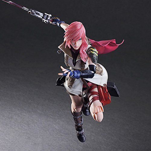 Dissidia Final Fantasy Play Arts Kai Lightning Figure from Japan_8