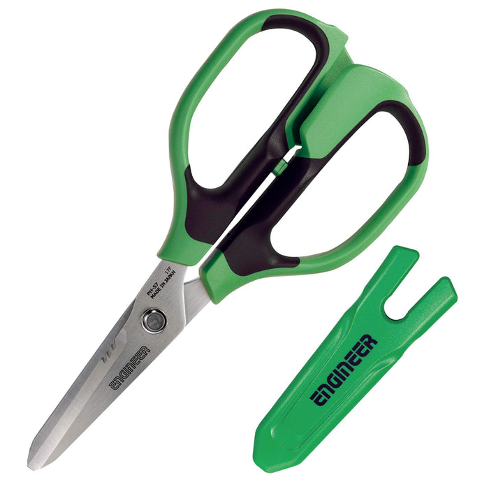 ENGINEER HEAVY DUTY COMBINATION SCISSORS DP All-purpose LIGHT GREEN PH-57G NEW_1