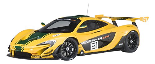 AUTOart 1/18 McLaren P1 GTR Yellow Green Composite Model 81544 ABS NEW_1