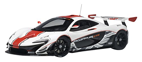 AUTOart 1/18 scale McLaren P1 GTR White/Red Die-cast Model Car Gift Race Car NEW_1