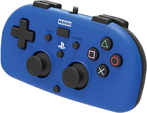 Hori Wired Controller Light Blue For Sony Playstation 4 Compact and light NEW_3