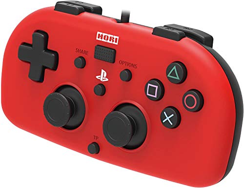 Hori SONY Licensed Wired Controller Light Small Red for PS4-101 NEW from Japan_3