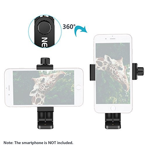 Neewer smartphone holder iPhone vertical bracket 1/4" tripod mount ‎10091433 NEW_4
