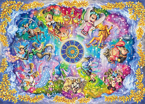 Tenyo Jigsaw Puzzle D-2000-621 Disney Zodiacal Constellations 2000 Pieces NEW_1