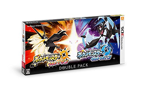 Nintendo 3DS Pocket Monster Pokemon Ultra Sun Moon Double Pack NEW from Japan_1